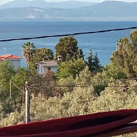 アパート πανοραμική θέα σε θάλασσα και βουνό